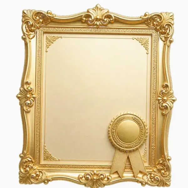 Framed certificate — Candyland Casino