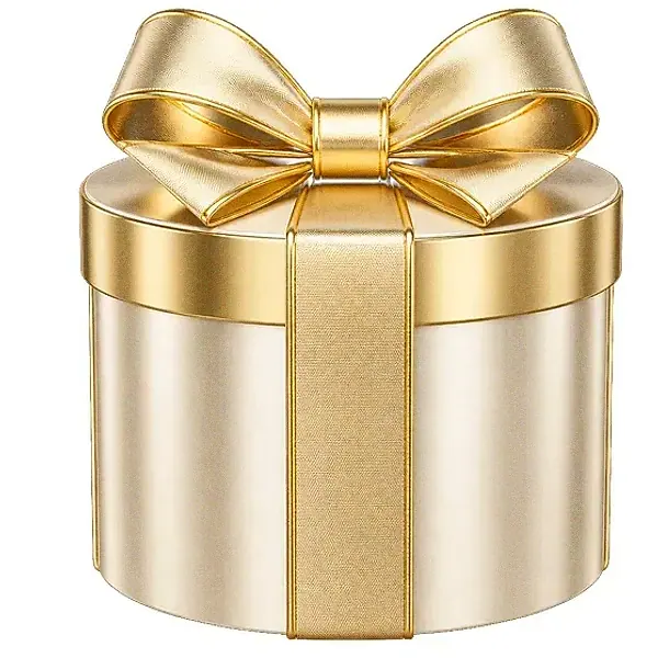 Round gift box — Candyland Casino