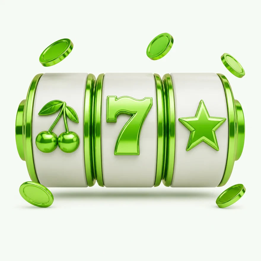 Three slot reels — Candyland Casino
