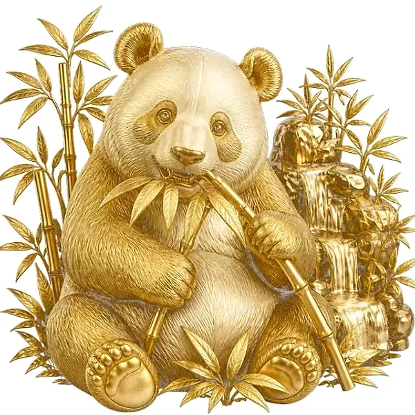 Panda eating bamboo — Candyland Casino