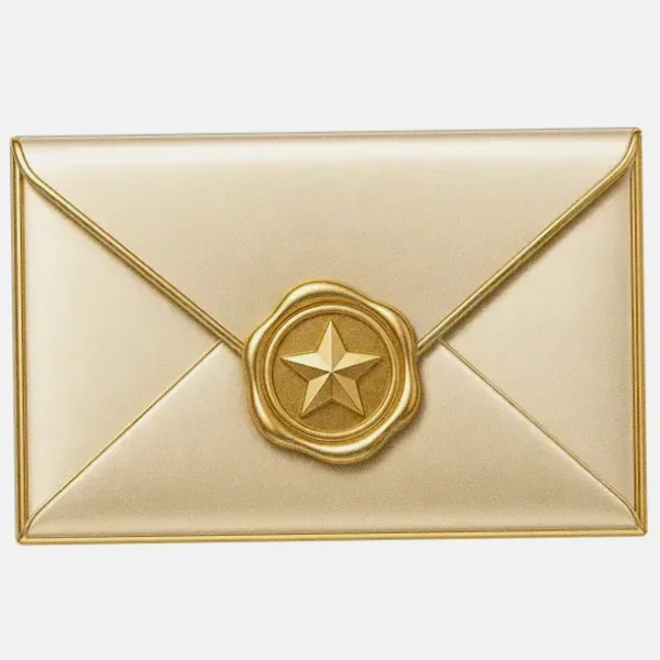 Sealed wax envelope — Candyland Casino