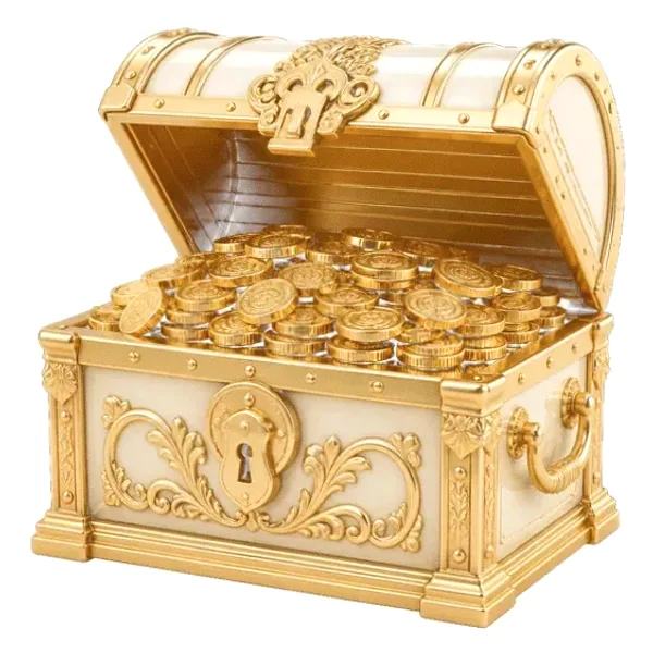 Open treasure chest — Candyland Casino