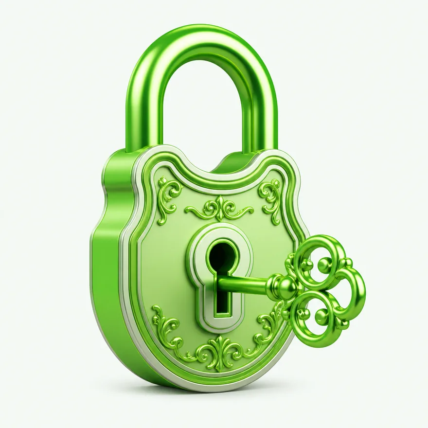 Padlock with key — Candyland Casino