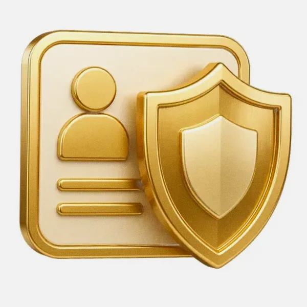 Shield and id card — Candyland Casino