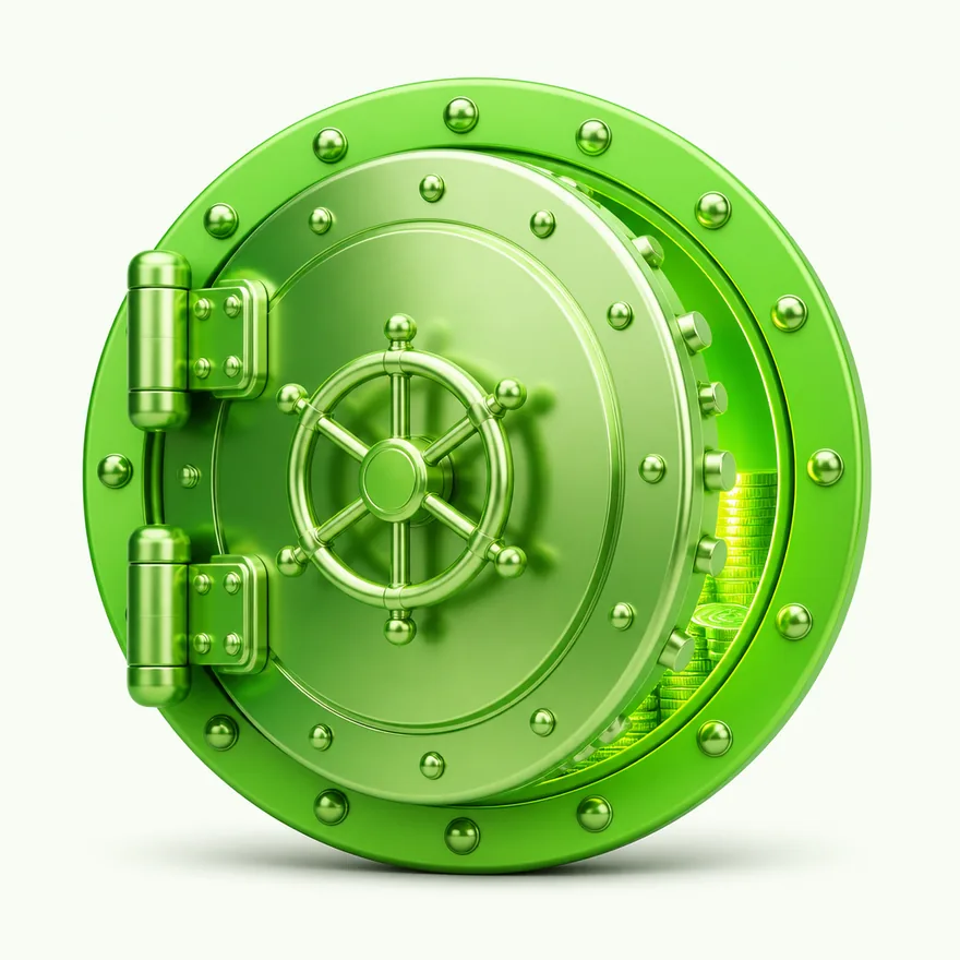 Round bank vault — Candyland Casino
