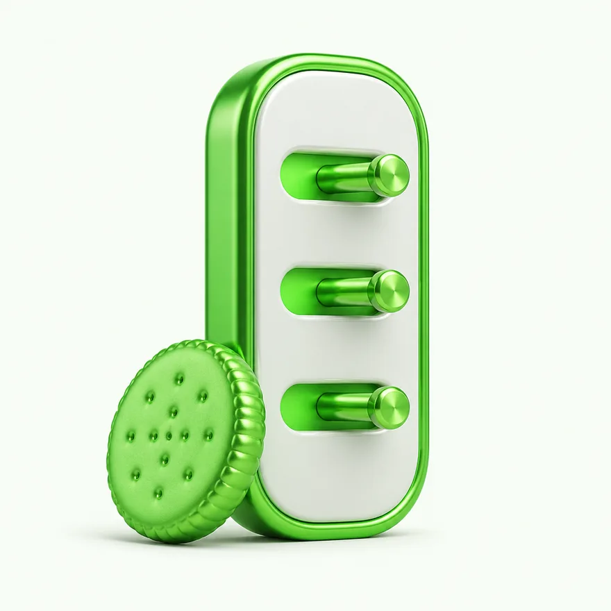 Biscuit with toggle panel — Candyland Casino