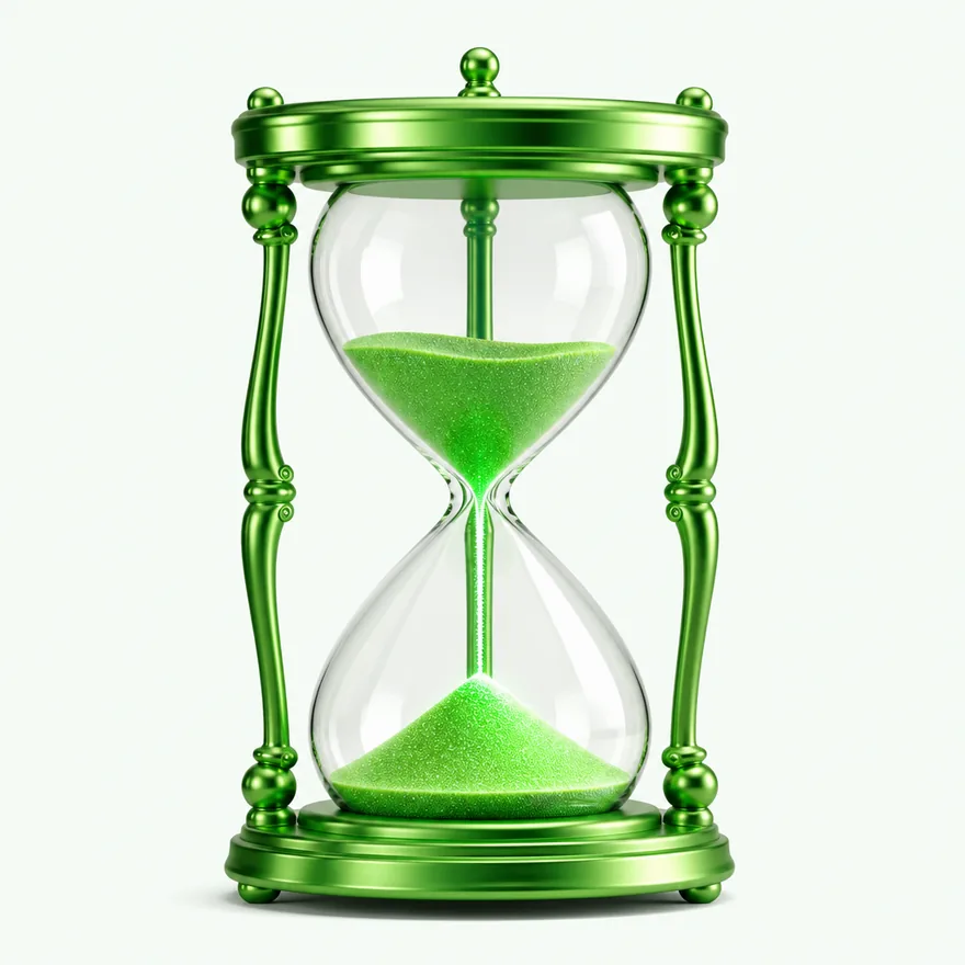 Ornate hourglass — Candyland Casino