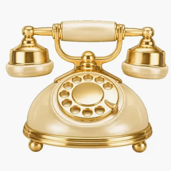 Vintage rotary telephone — Candyland Casino